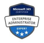 Microsoft 365 Enterprise Administrator expert logo